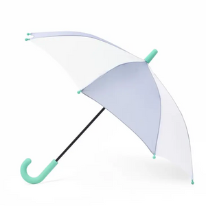 Kids Umbrella - Grey and White