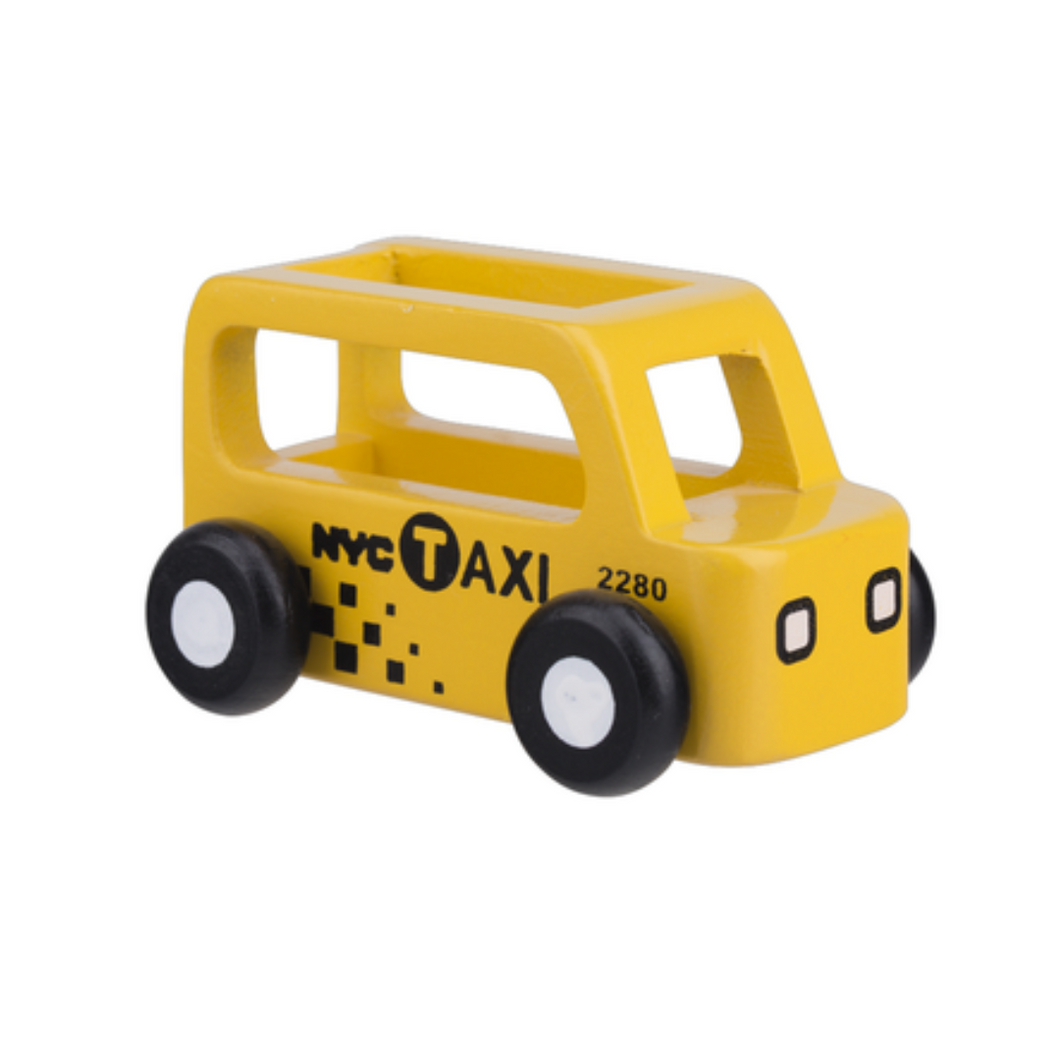 Mini Taxi - Wood Toy