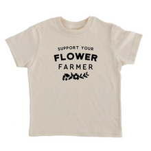 Load image into Gallery viewer, Short Sleeve T Shirt - Support Your Flower Farmer