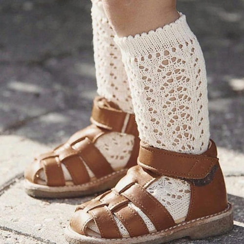 Socks - Lace Look - White