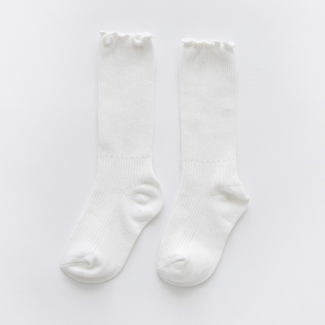 Socks - Selvedge Edge - White