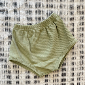 Waffle Knit Shortie - Sage